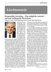 Responsible Investing